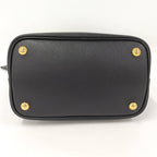 Prada Pannier 2-Way Bag Saffiano Leather Black — view 7
