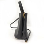 Prada Pannier 2-Way Bag Saffiano Leather Black — view 8