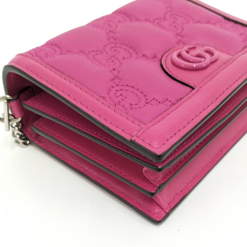 Gucci Shoulder Bag GG Nylon Pink — view 4