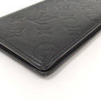 Louis Vuitton Bifold Wallet Portefeuille Brazza Monogram Shadow Noir — view 5