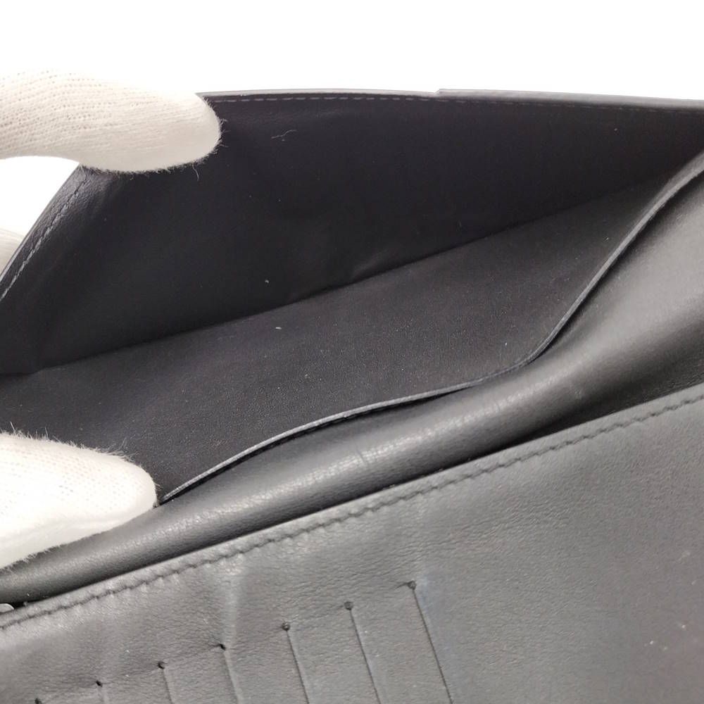 Louis Vuitton Bifold Wallet Portefeuille Brazza Monogram Shadow Noir — view 8