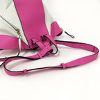 Loewe Hammock Shoulder Bag Leather Pink White — view 4