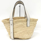 Loewe Basket Bag Small Straw Anagram — view 2
