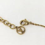 Louis Vuitton Bracelet Strass Plated Gold Monogram Flower — view 4