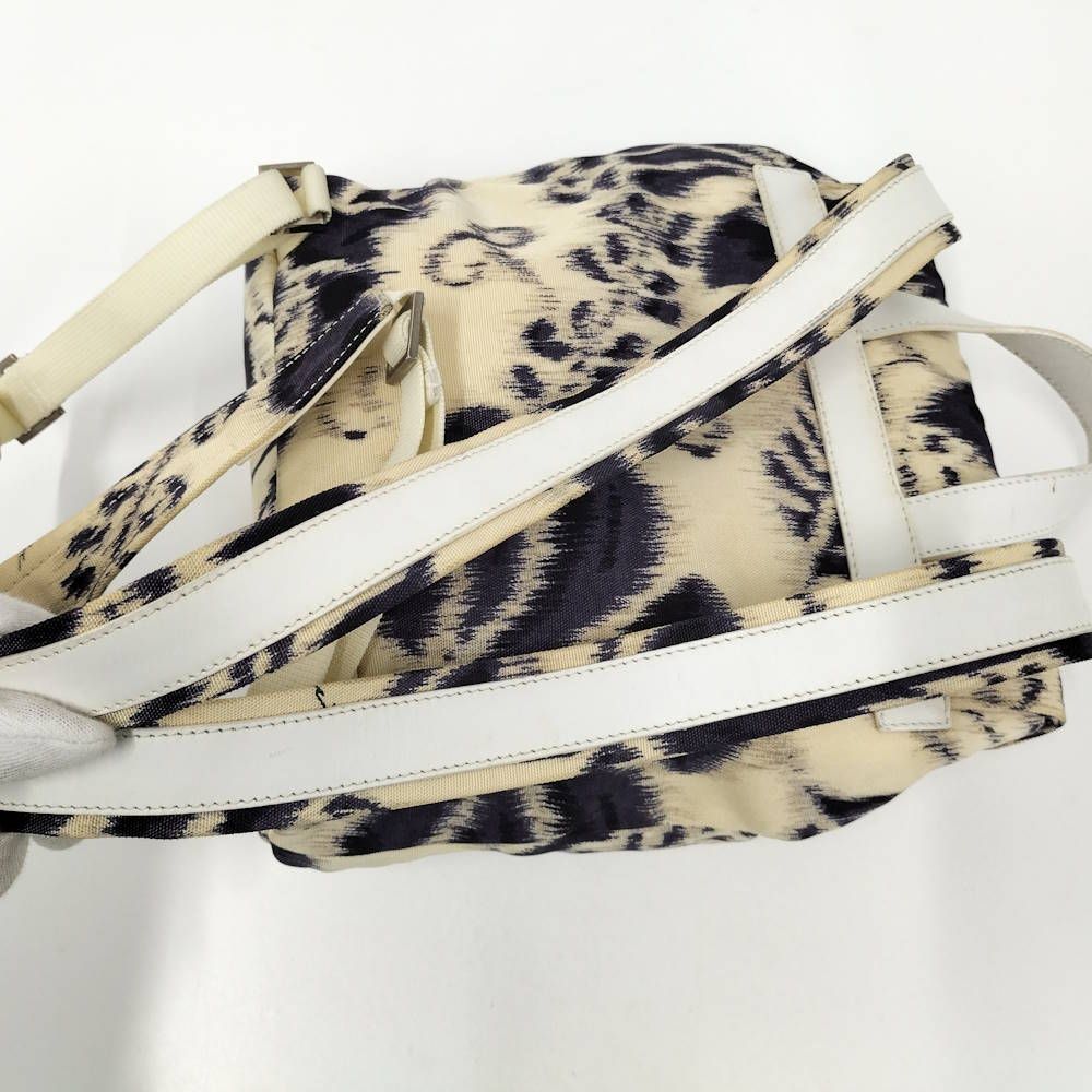 Gucci Backpack Nylon Ivory Navy 003 — view 5