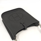 Hermes Evelyne TPM Amazon 16 Shoulder Bag Taurillon Clemence Black — view 7