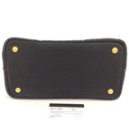 Prada Canapa Tote Handbag Canvas Black — view 4