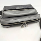 Louis Vuitton Outdoor Messenger Bag Taigarama Silver — view 8