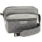 Louis Vuitton Outdoor Messenger Bag Taigarama Silver
