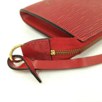 Louis Vuitton Pochette Epi Castilian Red Handbag — view 6
