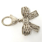 Chanel CC Logo Charm Keychain — view 2