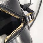 Saint Laurent Paris Shoulder Bag Leather Black — view 7