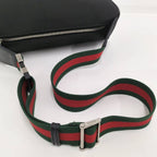 Gucci Belt Bag Sherry Line Nylon Canvas Black — view 6