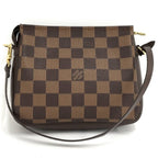 Louis Vuitton Trousse Makeup Handbag Damier Ebene — view 2