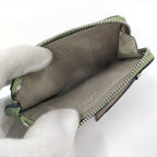 Loewe Fragment Case Anagram Leather Green Brown Wallet — view 7
