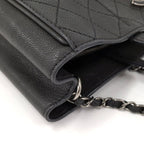 Chanel 2-Way Bag Caviar Leather Black — view 6
