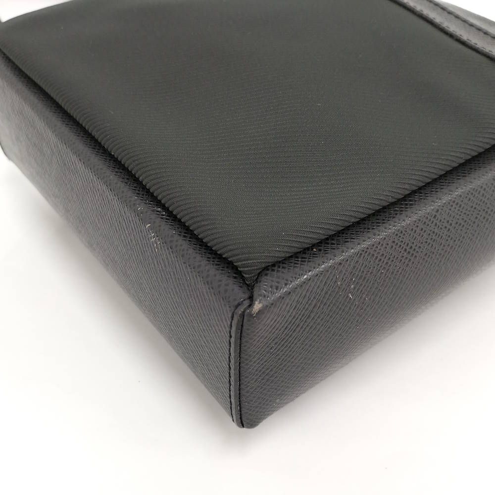 Louis Vuitton Shoulder Bag Sayan Taiga Ardoise — view 5