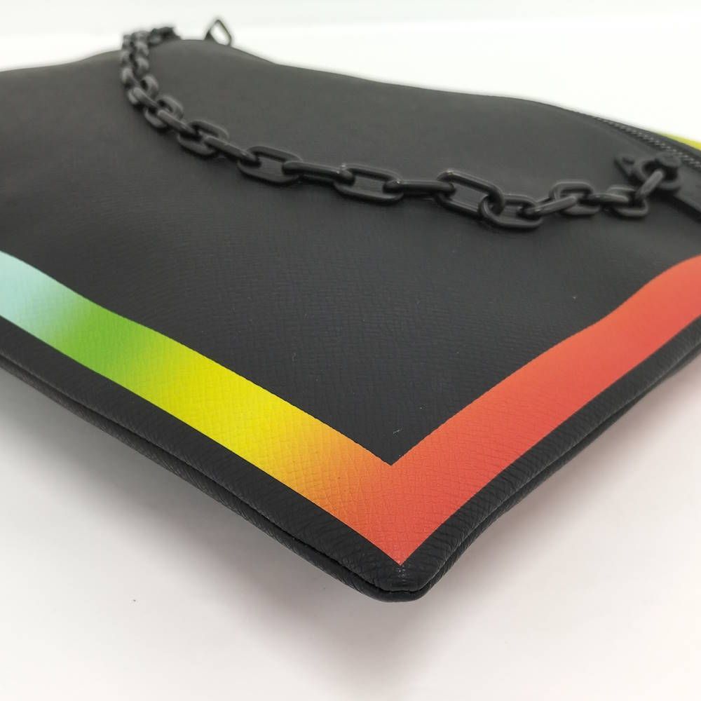 Louis Vuitton Pochette Clutch Taiga Rainbow — view 3