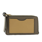 Loewe Fragment Case Coin Card Holder Leather Bicolor