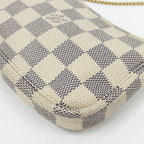 Louis Vuitton Mini Pochette Pouch Damier Azur — view 6