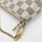 Louis Vuitton Mini Pochette Pouch Damier Azur — view 3