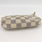 Louis Vuitton Mini Pochette Pouch Damier Azur — view 5