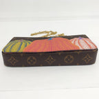 Louis Vuitton Chain Shoulder Bag LV Yk Yayoi Kusama Pochette Felicie Monogram — view 4
