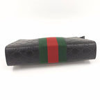 Gucci Clutch Guccissima Sherry Line Leather Black — view 5