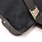 Gucci Horsebit GG Canvas Handbag — view 6
