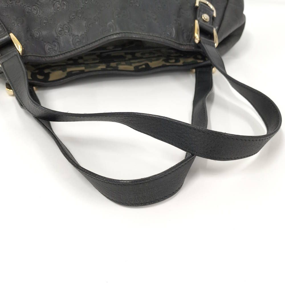Gucci Abbey Handbag Guccissima Leather Black — view 4