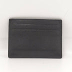 Saint Laurent Yves Card Case Leather Black — view 2