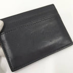 Saint Laurent Yves Card Case Leather Black — view 6