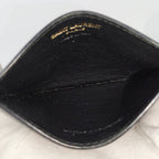 Saint Laurent Yves Card Case Leather Black — view 7