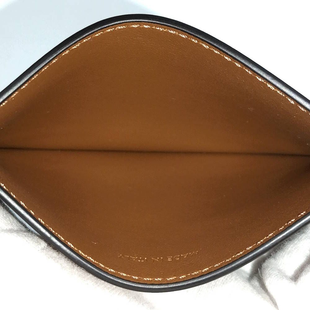 Celine Midi Amquad Holder Triomphe Canvas Calf Leather Wallet — view 8