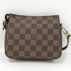 Louis Vuitton Trousse Makeup Cosmetic Pouch Damier Ebene — view 2