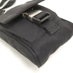 Prada Phone Shoulder Bag Nylon Black — view 4