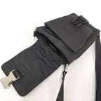 Prada Phone Shoulder Bag Nylon Black — view 8