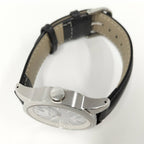 Bvlgari Watch Solo Tempo SS Leather External Quartz Silver Dial — view 2