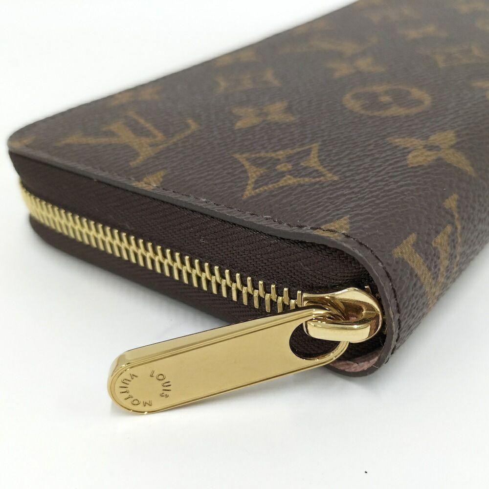 Louis Vuitton Zippy Wallet Zip Around Monogram Rose Ballerine — view 5