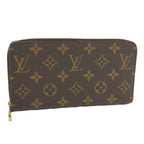 Louis Vuitton Zippy Wallet Zip Around Monogram Rose Ballerine