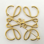 Loewe Brooch Anagram Gold Plated — view 2