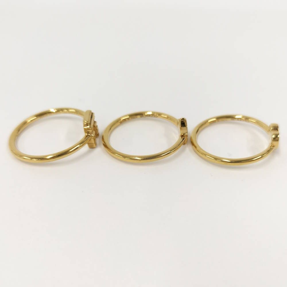 Celine Ring Star Heart Arc de Triomphe Plated