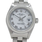 Rolex Oyster Perpetual Date Number Watch Automatic Winding at Stainless Steel — view 2
