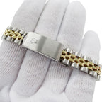 Rolex Datejust Number Watch Diamond Automatic Winding at Stainless Steel Gold — view 5