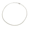 Hermes 925 Sterling Silver Vintage Koumaru Necklace 40 cm