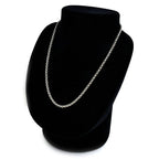 Hermes 925 Sterling Silver Vintage Koumaru Necklace 40 cm — view 4