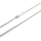 Hermes 925 Sterling Silver Vintage Koumaru Necklace 40 cm — view 2