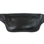 Saint Laurent Paris Leather Belt Bag Black — view 2