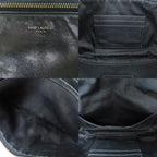 Saint Laurent Paris Leather Belt Bag Black — view 7