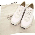 Hermes Easy 40.5 Calf Chevre Velois White Sneakers — view 2